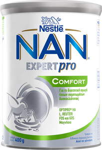 NAN EXPERTPRO COMFORT,ΒΡΕΦΙΚΟ ΓΑΛΑ ΣΕ ΣΚΟΝΗ ΓΙΑ ΔΙΑΤΡΟΦΙΚΗ ΔΙΑΧΕΙΡΙΣΗ ΗΠΙΑΣ ΔΥΣΚΟΙΛΙΟΤΗΤΑΣ ΓΙΑ ΒΡΕΦΗ ΑΠΌ ΤΗ ΓΕΝΝΗΣΗ ΕΩΣ 12 ΜΗΝΩΝ