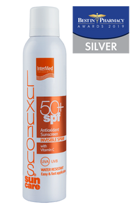 LUXURIOUS Suncare Antioxidant Sunscreen Invisible Spray SPF50,ΔΙΑΦΑΝΟ ΑΝΤΗΛΙΑΚΟ ΣΠΡΕΙ ΣΩΜΑΤΟΣ ΥΨΗΛΗΣ ΠΡΟΣΤΑΣΙΑΣ ΜΕ ΒΙΤΑΜΙΝΗ C