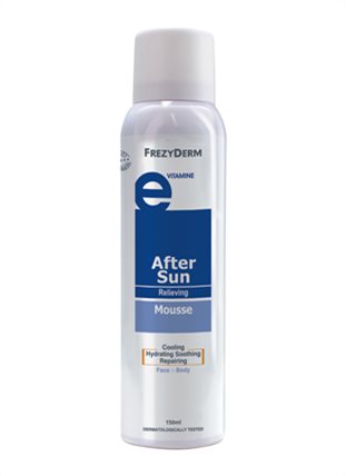 AFTER SUN MOUSSE, ΕΝΥΔΑΤΙΚΟΣ ΑΦΡΟΣ ΠΡΟΣΩΠΟΥ & ΣΩΜΑΤΟΣ ΜΕΤΑ ΤΟΝ ΗΛΙΟ