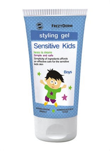 SENSITIVE KIDS HAIR STYLING GEL, ΑΠΑΛΟ ΠΑΙΔΙΚΟ ΤΖΕΛ ΓΙΑ ΤΟΝΩΣΗ ΚΑΙ ΚΡΑΤΗΜΑ ΜΑΛΛΙΩΝ ΓΙΑ ΑΓΟΡΙΑ