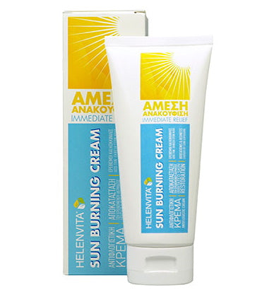 SUN BURNING CREAM, ΑΝΤΙΦΛΟΓΙΣΤΙΚΗ ΚΡΕΜΑ ΑΠΟΚΑΤΑΣΤΑΣΗΣ ΕΡΕΘΙΣΜΩΝ ΑΠΌ ΕΚΘΕΣΗ ΣΤΟΝ ΗΛΙΟ