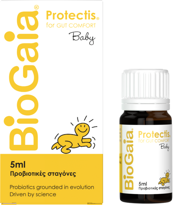 BioGaia ProTectis Drops Baby,ΠΡΟΒΙΟΤΙΚA ΓΙΑ ΒΡΕΦΟΣ ΣΕ ΣΤΑΓΟΝΕΣ