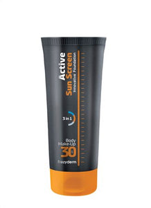 ACTIVE SUN SCREEN BODY FOUNDATION SPF30+, ΑΝΤΗΛΙΑΚΟ MAKE-UP ΣΩΜΑΤΟΣ ΓΙΑ ΔΕΡΜΑΤΙΚΕΣ ΑΤΕΛΕΙΕΣ