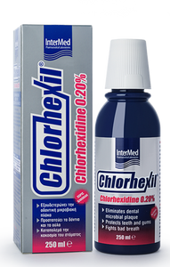 CHLORHEXIL 0,20% Mouthwash,ΔΙΑΛΥΜΑ ΠΟΛΛΑΠΛΗΣ ΠΡΟΣΤΑΣΙΑΣ ΣΤΟΜΑΤΙΚΗΣ ΚΟΙΛΟΤΗΤΑΣ ΜΕ ΧΛΩΡΕΞΙΔΙΝΗ & ΓΕΥΣΗ ΒΟΤΑΝΩΝ