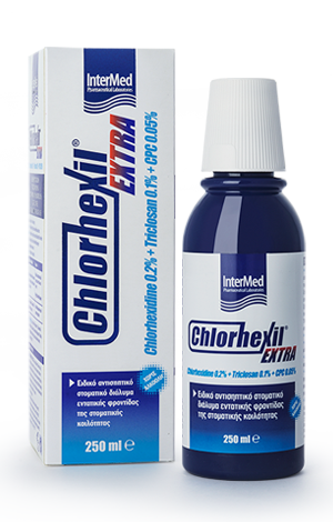 CHLORHEXIL Extra Mouthwash,ΣΤΟΜΑΤΙΚΟ ΔΙΑΛΥΜΑ ΕΝΤΑΤΙΚΗΣ ΦΡΟΝΤΙΔΑΣ ΜΕ ΓΕΥΣΗ ΒΟΤΑΝΩΝ