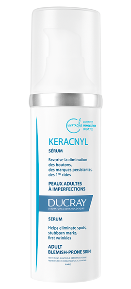 KERACNYL SERUM, ΟΡΡΟΣ ΦΡΟΝΤΙΔΑΣ ΓΙΑ ΔΕΡΜΑ ΜΕ ΤΑΣΗ ΑΚΜΗΣ ΕΝΗΛΙΚΗΣ ΓΥΝΑΙΚΑΣ  