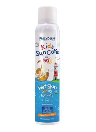 KIDS SUN CARE WET SKIN SPRAY SPF50+, ΔΙΑΦΑΝΟ ΑΝΤΗΛΙΑΚΟ ΣΠΡΕΙ ΠΡΟΣΩΠΟΥ & ΣΩΜΑΤΟΣ ΓΙΑ ΠΑΙΔΙΑ