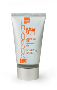 LUXURIOUS Sun Care After Sun Cooling Gel Face & Body,ΚΑΤΑΠΡΑΥΝΤΙΚΟ ΚΑΙ ΕΝΥΔΑΤΙΚΟ ΤΖΕΛ ΜΕΤΑ ΤΟΝ ΗΛΙΟ ΓΙΑ ΠΡΟΣΩΠΟ & ΣΩΜΑ