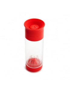 MIRACLE FRUIT INFUSER RED,ΠΟΤΗΡΙ ΜΕ ΕΝΣΩΜΑΤΩΜΕΝΟ ΣΤΥΦΤΗ ΓΙΑ ΦΡΟΥΤΑ & ΒΑΛΒΙΔΑ 360 ΜΟΙΡΕΣ ΧΩΡΙΣ ΣΤΟΜΙΟ ΜΕ ΧΩΡΗΤΙΚΟΤΗΤΑ 590ml ΣΕ ΚΟΚΚΙΝΟ ΧΡΩΜΑ ΓΙΑ ΕΝΗΛΙΚΕΣ