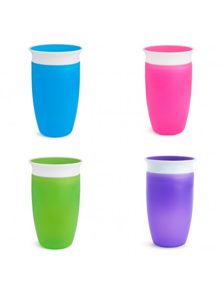 MIRACLE 360 SIPPY CUP,ΠΟΤΗΡΙ ΧΩΡΙΣ ΣΤΟΜΙΟ ΜΕ ΑΥΤΟΜΑΤΟ ΚΑΠΑΚΙ ΚΛΕΙΣΙΜΑΤΟΣ ΜΕ ΧΩΡΗΤΙΚΟΤΗΤΑ 296ml ΣΕ ΔΙΑΦΟΡΑ ΧΡΩΜΑΤΑ ΓΙΑ ΒΡΕΦΗ ΑΠΌ 12 ΜΗΝΩΝ