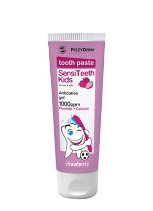 SENSITEETH KIDS TOOTHPASTE, ΠΑΙΔΙΚΗ ΟΔΟΝΤΟΚΡΕΜΑ ΚΑΤΆ ΤΗΣ ΤΕΡΗΔΟΝΑΣ ΜΕ ΕΝΙΣΧΥΜΕΝΗ ΣΥΝΘΕΣΗ ΦΘΟΡΙΟΥ & ΑΣΒΕΣΤΙΟΥ