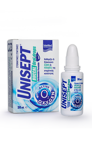 UNISEPT Buccal Oral drops,ΣΤΟΜΑΤΙΚΕΣ ΣΤΑΓΟΝΕΣ ΜΕ ΕΝΕΡΓΟ ΟΞΥΓΟΝΟ ΓΙΑ ΚΑΘΑΡΙΣΜΟ & ΕΠΟΥΛΩΣΗ ΕΛΚΩΝ,ΠΛΗΓΩΝ & ΦΛΕΓΜΟΝΩΝ