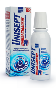 UNISEPT Dental Cleanser,ΚΑΘΗΜΕΡΙΝΟ ΣΤΟΜΑΤΙΚΟ ΔΙΑΛΥΜΑ ΜΕ ΕΝΕΡΓΟ ΟΞΥΓΟΝΟ ΚΑΤΆ ΤΗΣ ΟΔΟΝΤΙΚΗΣ ΠΛΑΚΑΣ